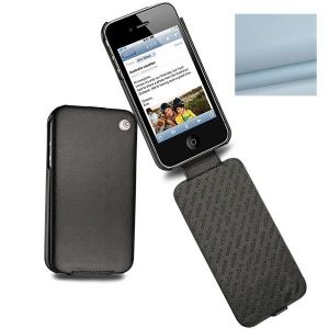 Чехол Noreve Housse Сuir Tradition Baby Blue for iPhone 4/4S (21103T6)